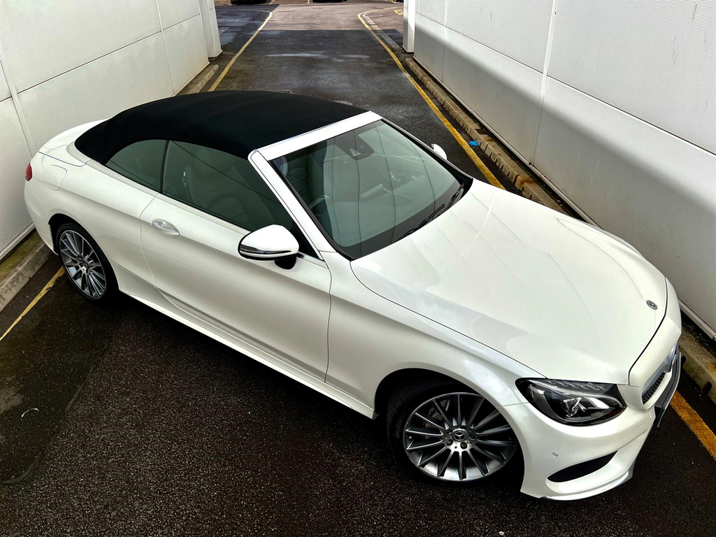 Mercedes-Benz C Class 2.1 C220d Amg Line Premium Plus Cabriolet Di  #4