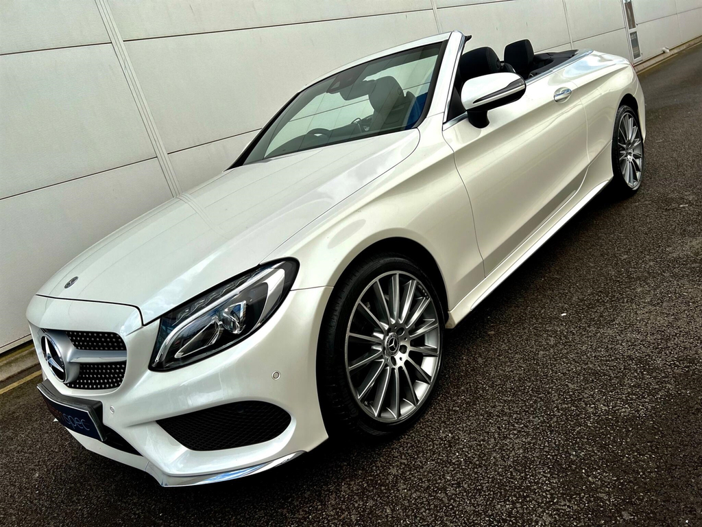 Mercedes-Benz C Class 2.1 C220d Amg Line Premium Plus Cabriolet Di  #6