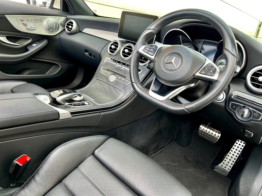 Mercedes-Benz C Class 2.1 Dh Sport G-tronic Euro 6 Ss Silver #31