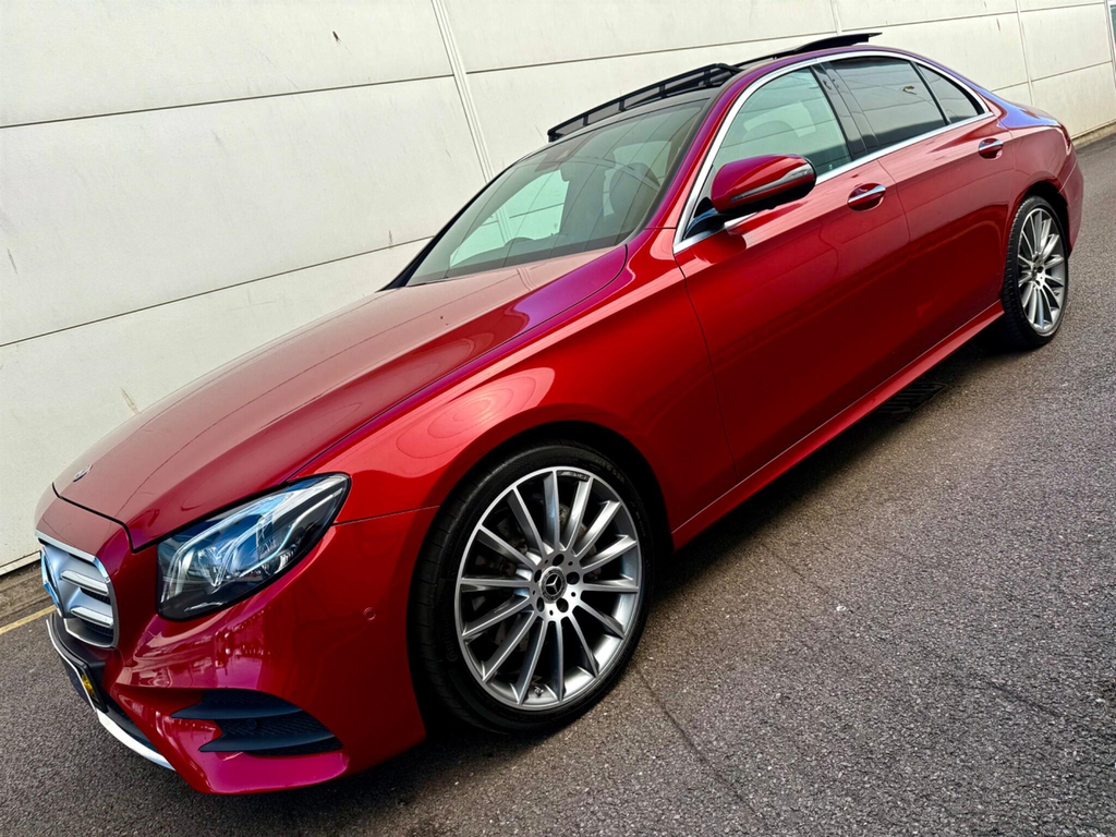 Mercedes-Benz E Class 2.0 E220d Amg Line Premium Plus Saloon Diese Red #6
