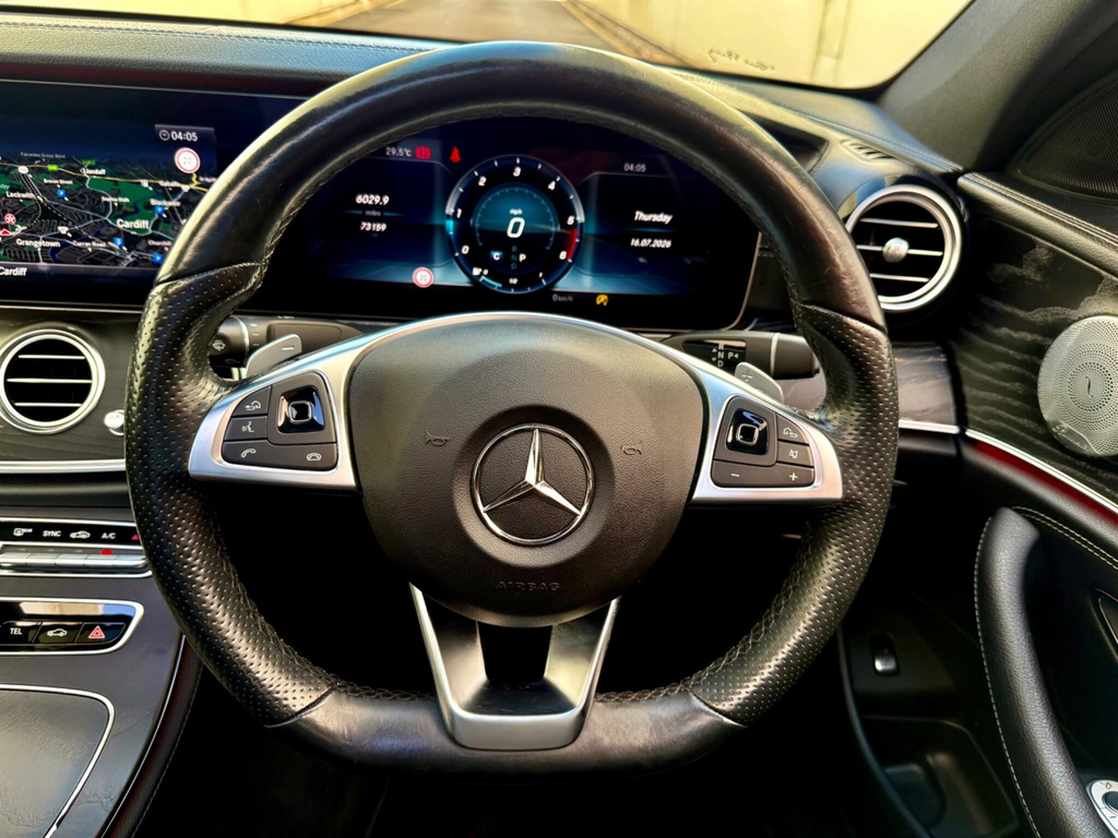 Mercedes-Benz E Class Amg Line White #34