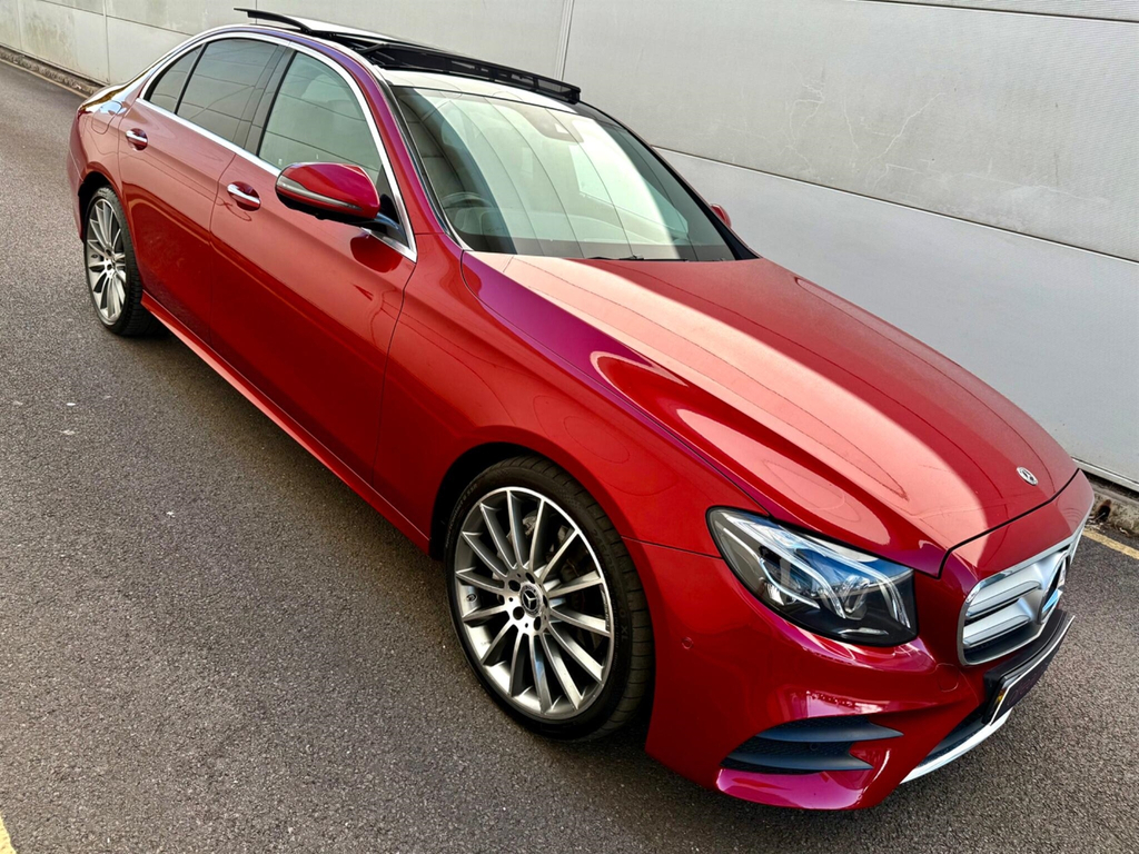 Mercedes-Benz E Class Amg Line White #7