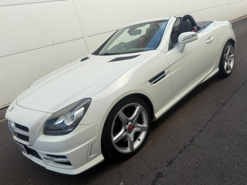 Mercedes-Benz SLK 2.1 Slk250 Cdi Blueefficiency Amg Sport Convertibl White #4