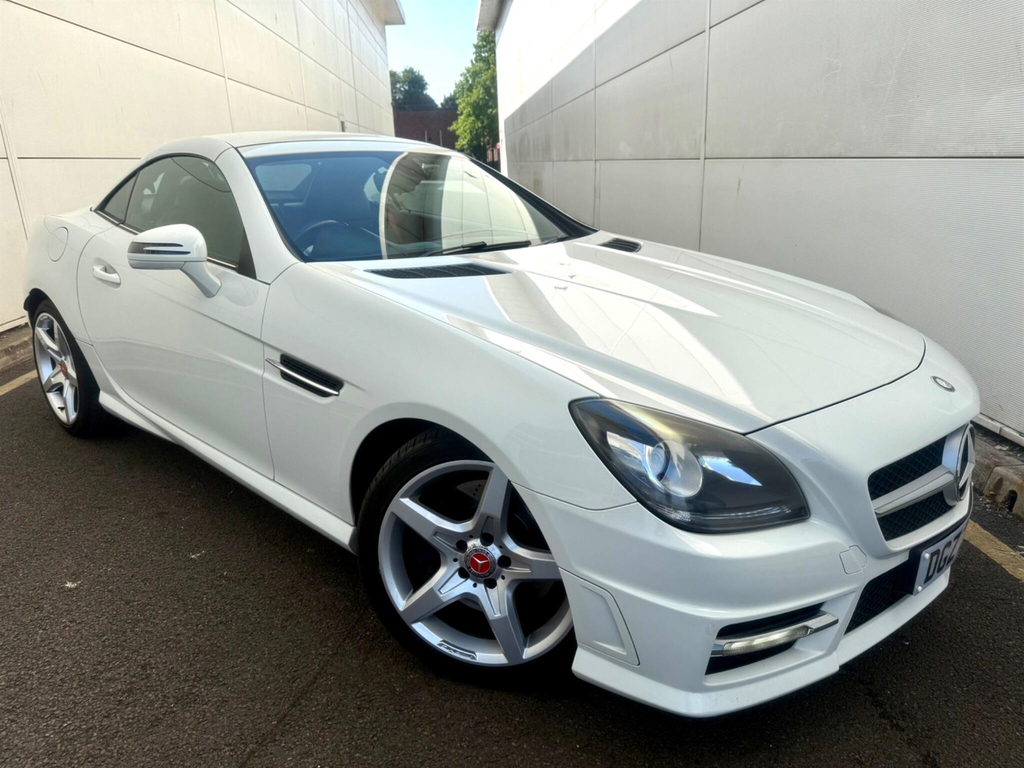 Mercedes-Benz SLK 2.1 Slk250 Cdi Blueefficiency Amg Sport Convertibl White #3