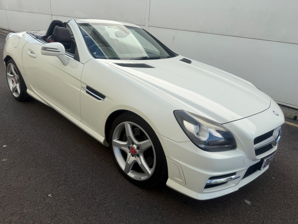 Mercedes-Benz SLK 2.1 Slk250 Cdi Blueefficiency Amg Sport Convertibl White #6