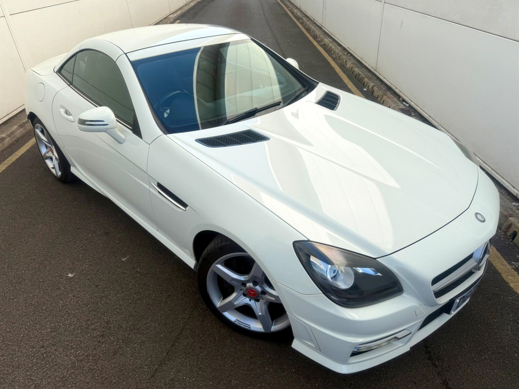 Mercedes-Benz SLK 2.1 Slk250 Cdi Blueefficiency Amg Sport Convertibl White #5