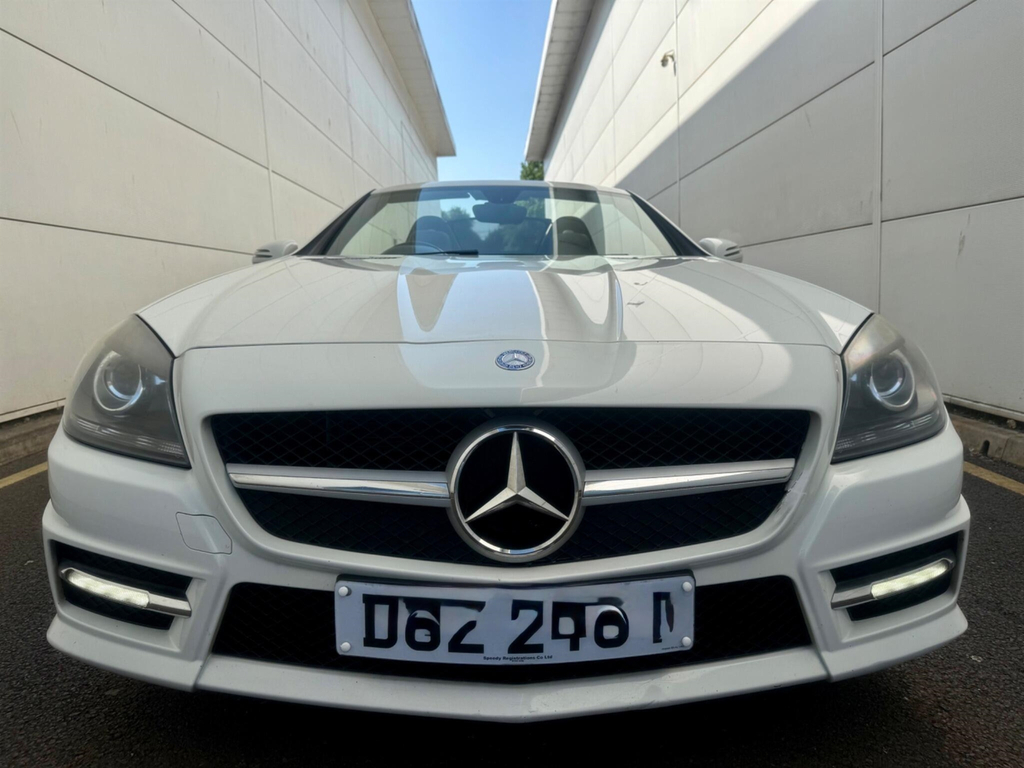 Mercedes-Benz SLK 2.1 Slk250 Cdi Blueefficiency Amg Sport Convertibl White #2