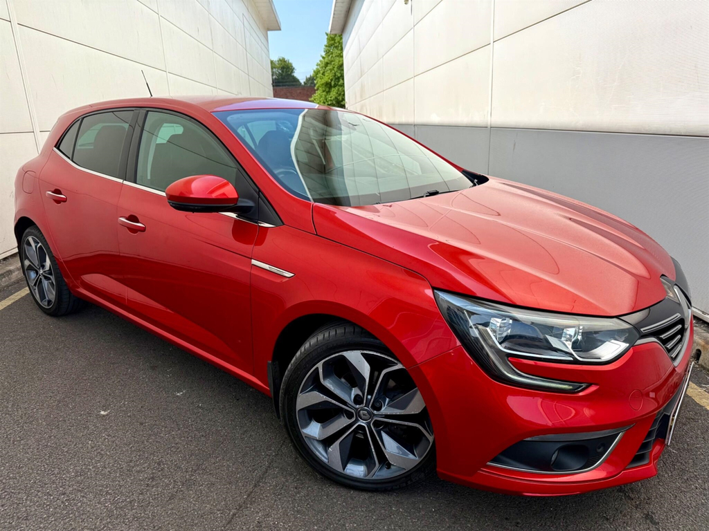 Renault Megane 1.5 Dci Dynamique S Nav Hatchback Edc E Red