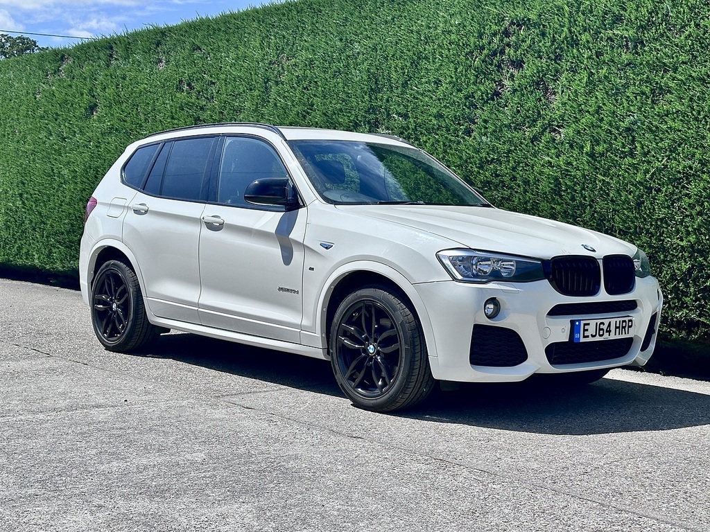 BMW X3 2.0 20D M Sport Suv Xdrive Euro White #3