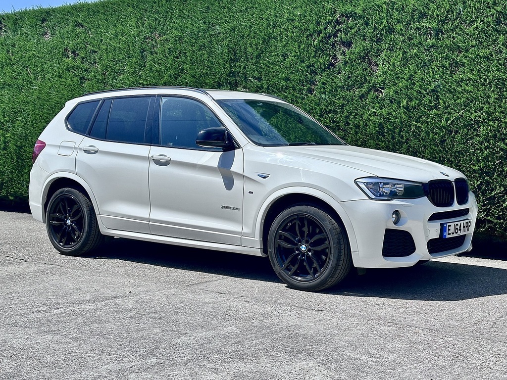 BMW X3 2.0 20D M Sport Suv Xdrive Euro White #2