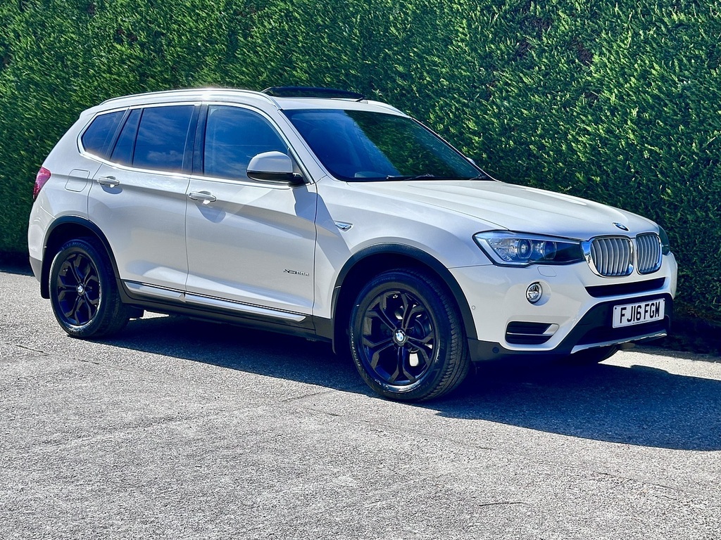 BMW X3 2.0 20D Xline Suv Xdrive Euro 6 S White #2