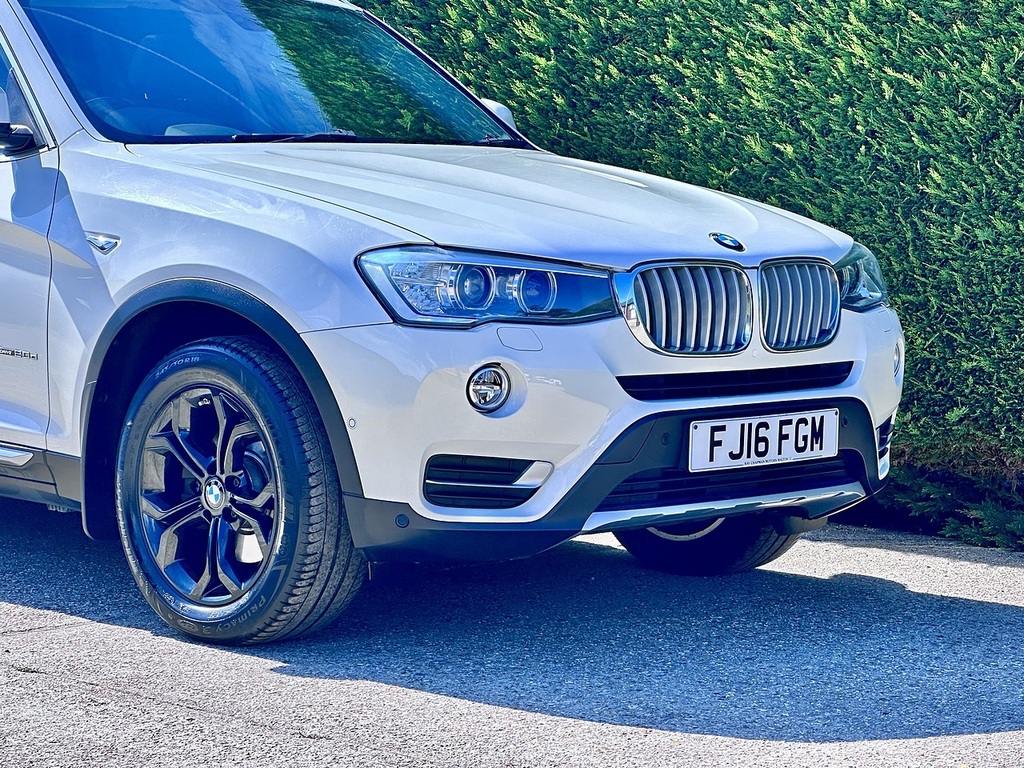 BMW X3 2.0 20D Xline Suv Xdrive Euro 6 S White #3