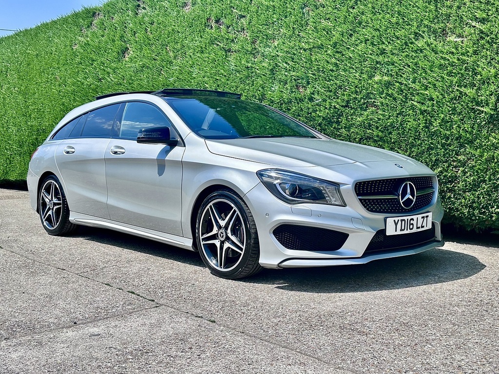Mercedes-Benz CLA Class Cla220d Amg Sport Silver #2