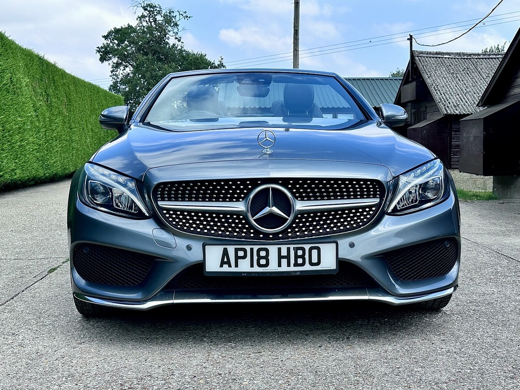 Mercedes-Benz C Class 2.1 C220d Amg Line Premium Plus Cabriolet Di Grey #5