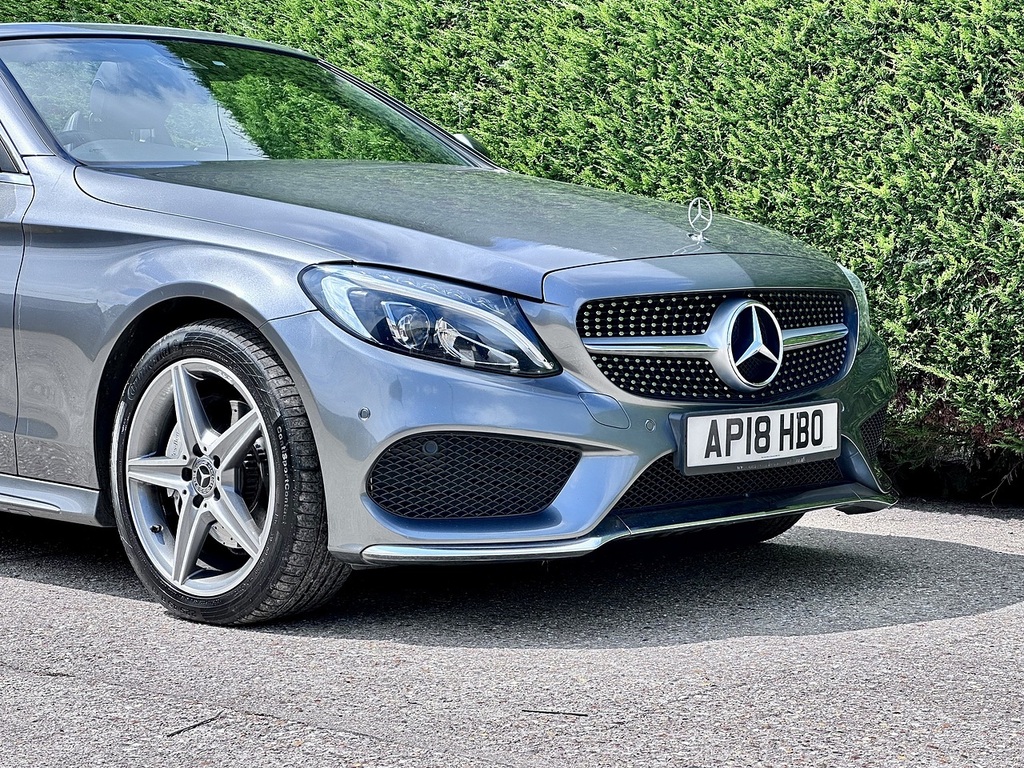 Mercedes-Benz C Class 2.1 C220d Amg Line Premium Plus Cabriolet Di Grey #3