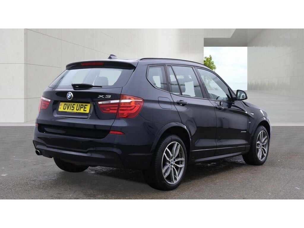 BMW X3 2.0 20D M Sport Suv Xdrive Euro 6 Black #4