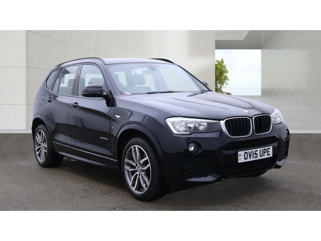 BMW X3 2.0 20D M Sport Suv Xdrive Euro 6 Black