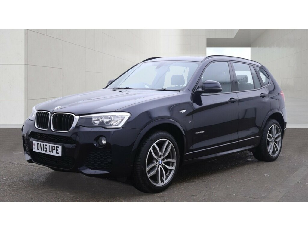 BMW X3 2.0 20D M Sport Suv Xdrive Euro 6 Black #2