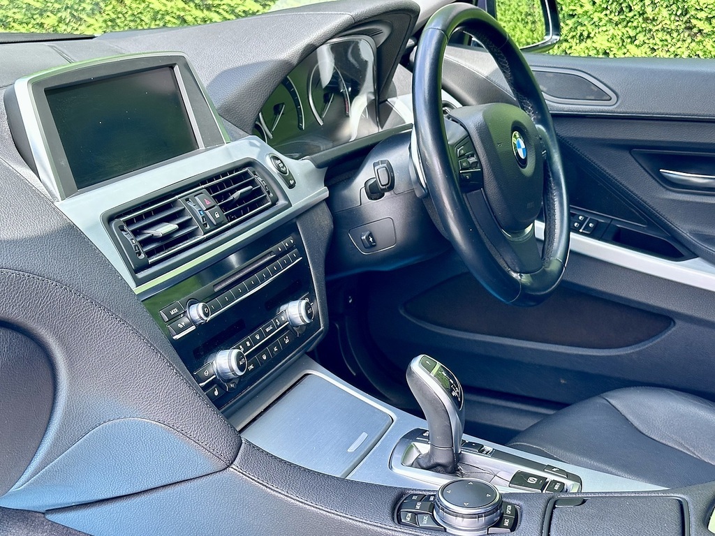 BMW 6 Series Gran Coupe Saloon Black #20