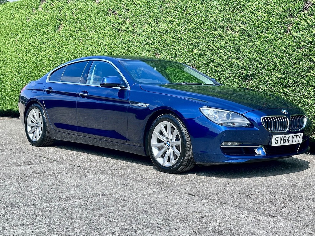 BMW 6 Series Gran Coupe 3.0 640D Se Saloon Euro 5 Ss 3 Blue