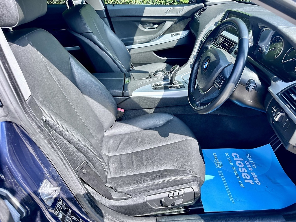 BMW 6 Series Gran Coupe Saloon Black #16