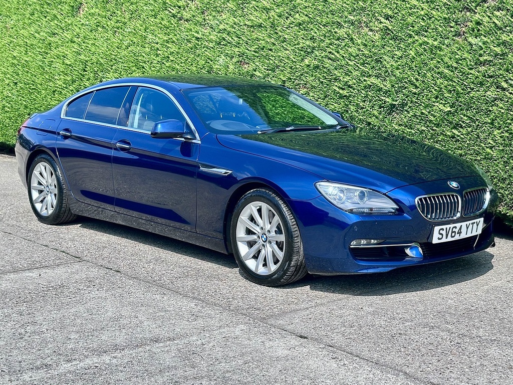BMW 6 Series Gran Coupe 3.0 640D Se Saloon Euro 5 Ss 3 Blue #3