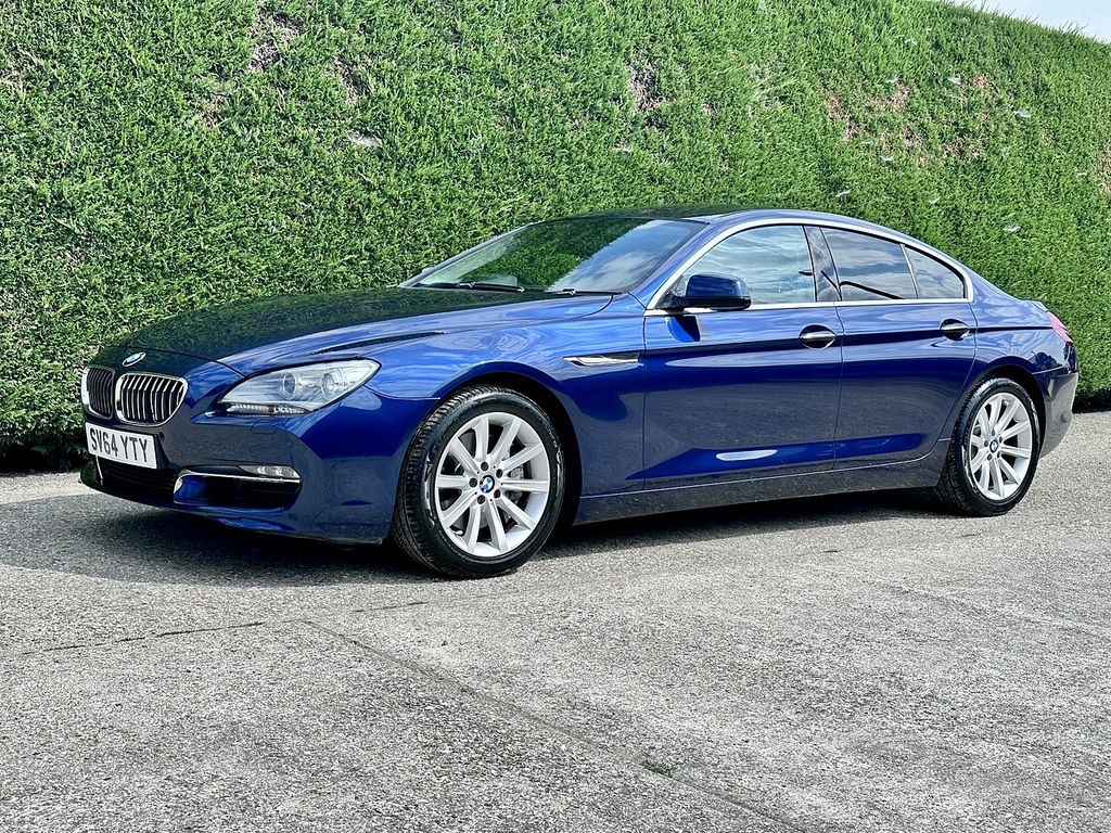 BMW 6 Series Gran Coupe Saloon Black #9