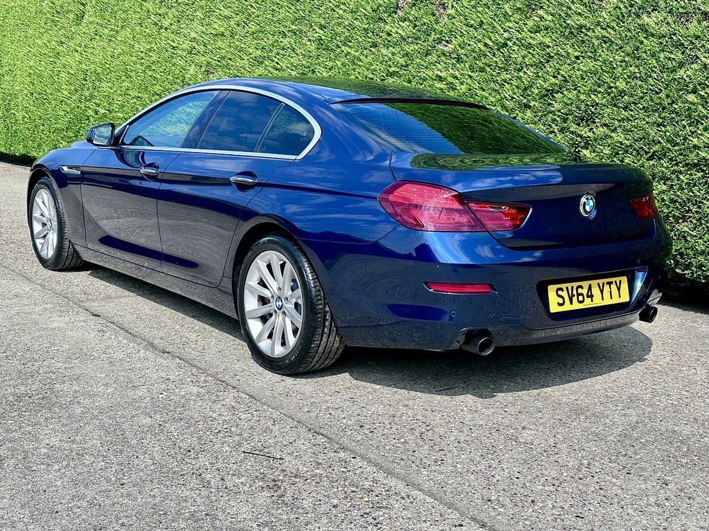 BMW 6 Series Gran Coupe Saloon Black #15