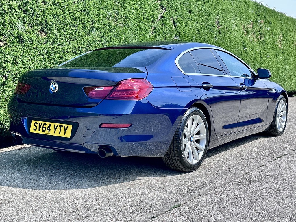 BMW 6 Series Gran Coupe Saloon Black #14