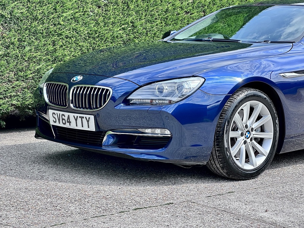 BMW 6 Series Gran Coupe Saloon Black #10