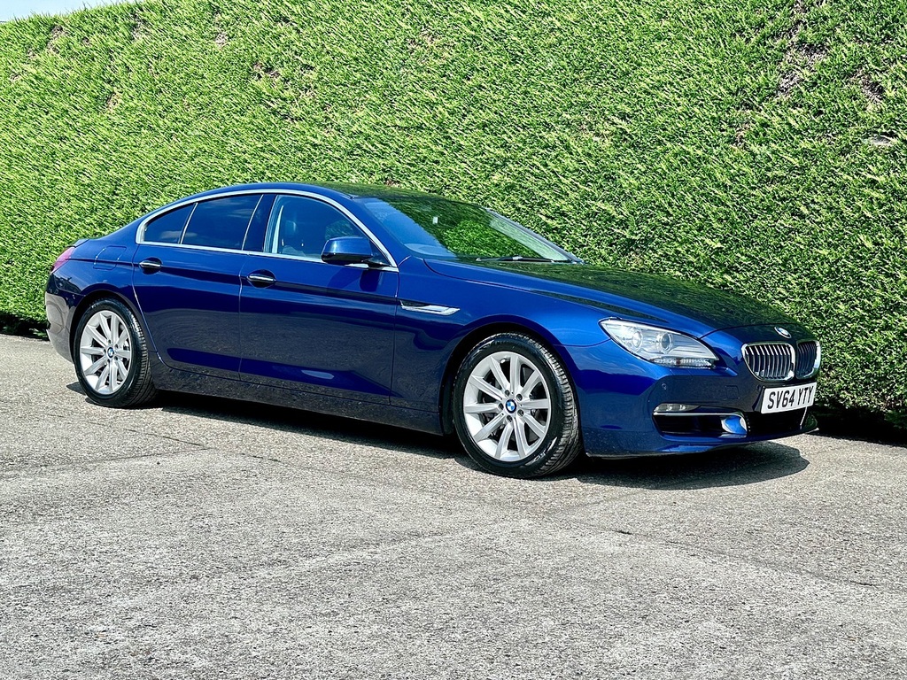BMW 6 Series Gran Coupe 3.0 640D Se Saloon Euro 5 Ss 3 Blue #2