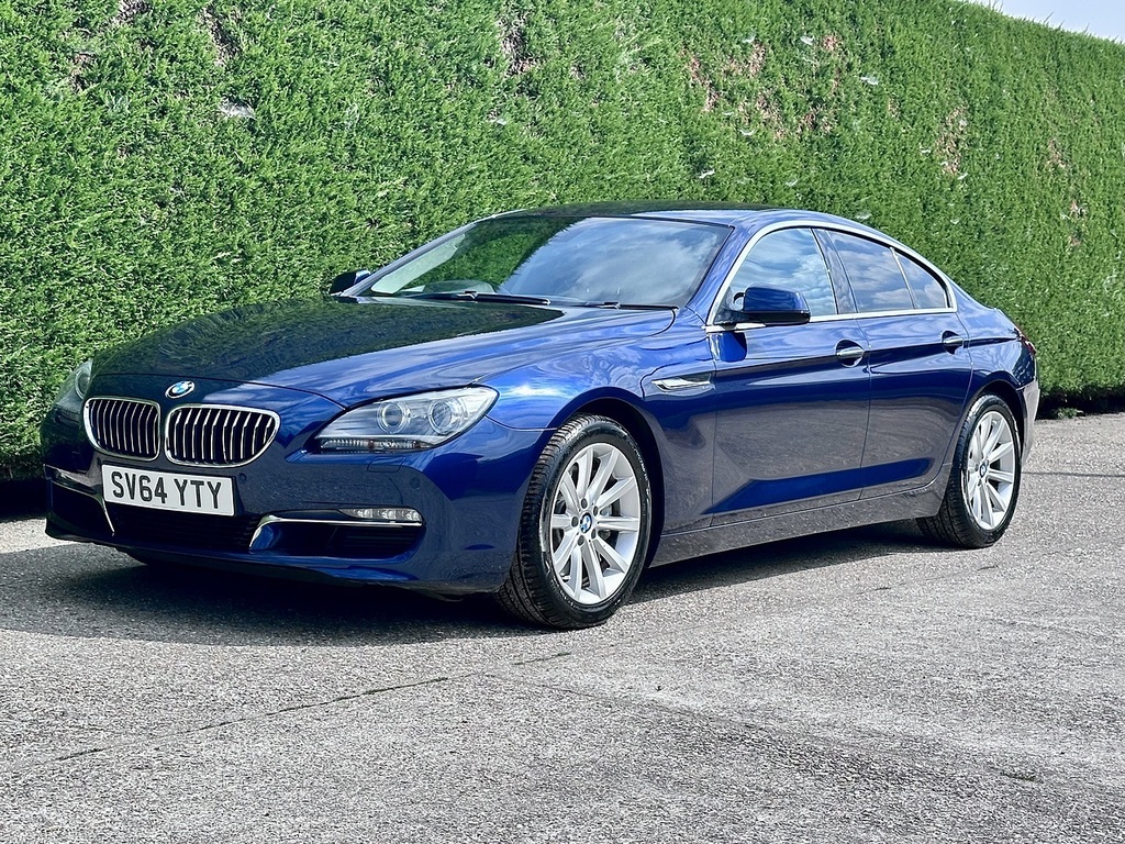 BMW 6 Series Gran Coupe Saloon Black #8