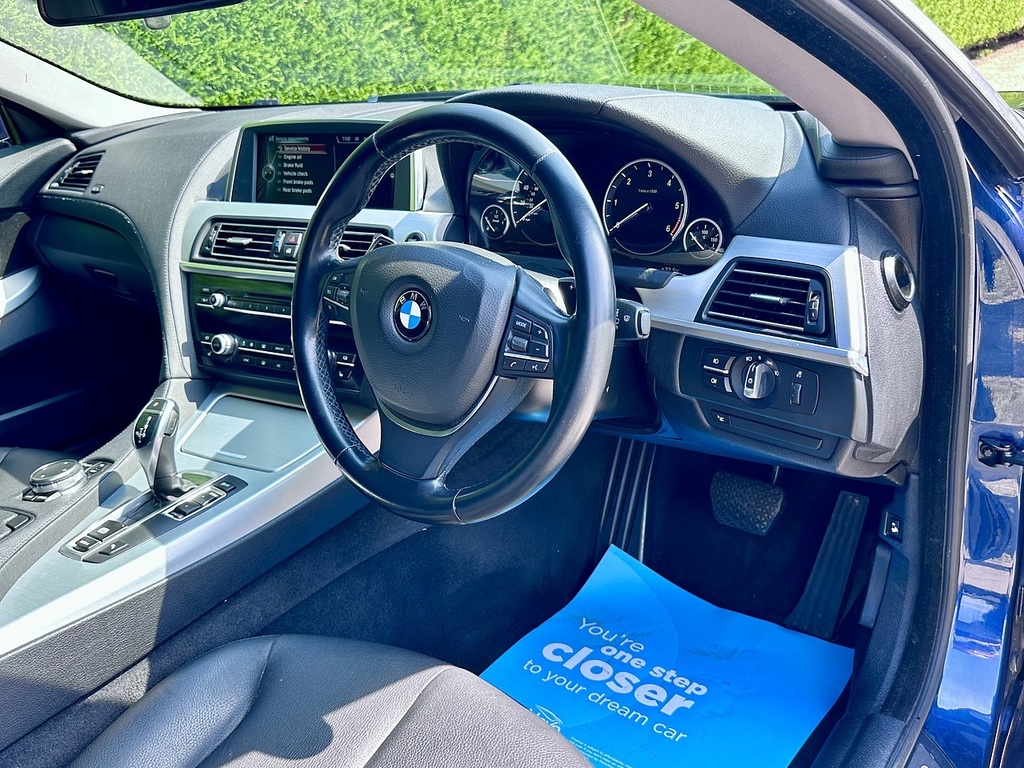 BMW 6 Series Gran Coupe Saloon Black #18