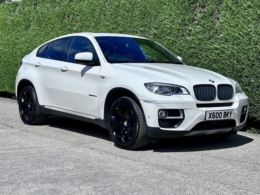 BMW X6 40D White #2