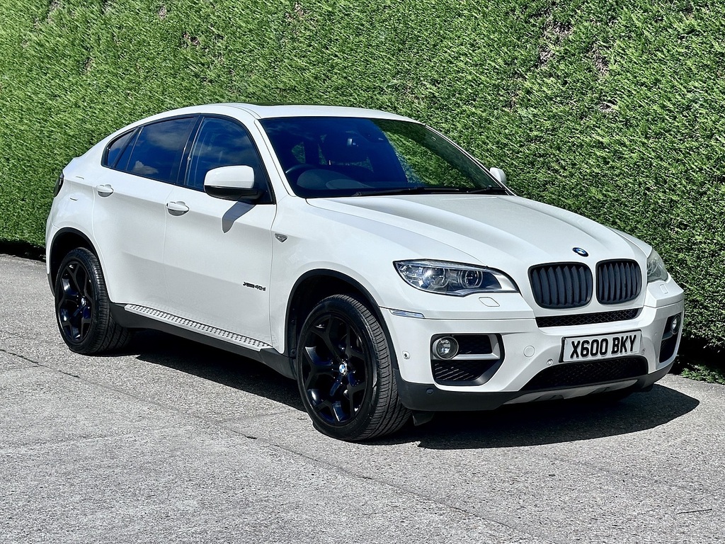 BMW X6 40D White #3
