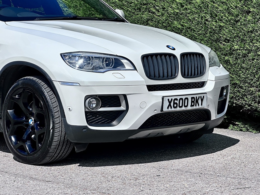 BMW X6 40D White #4