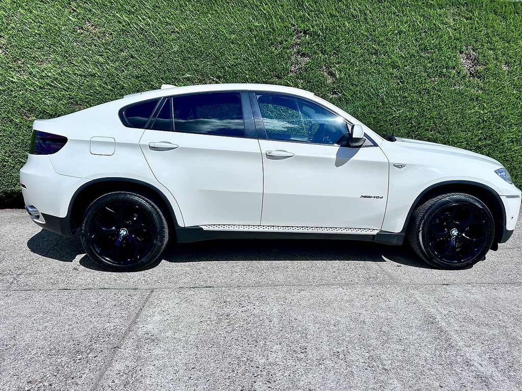 BMW X6 40D White #5