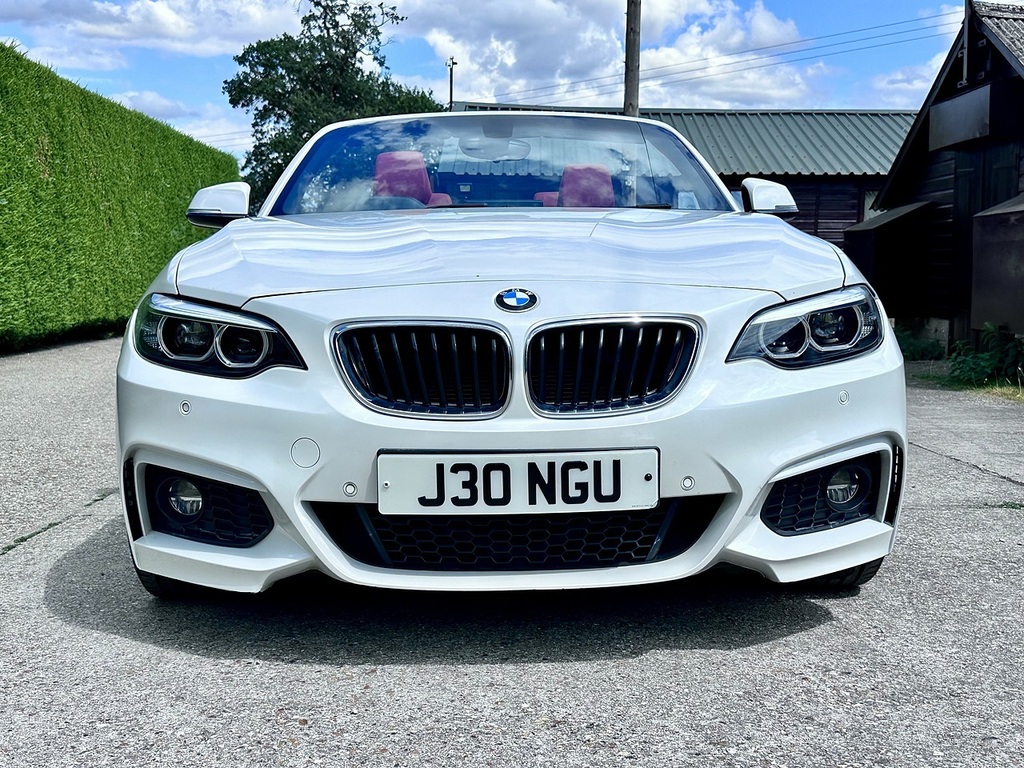 BMW 2 Series 220D M Sport White #4