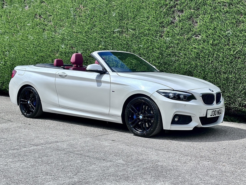 BMW 2 Series 220D M Sport White #2