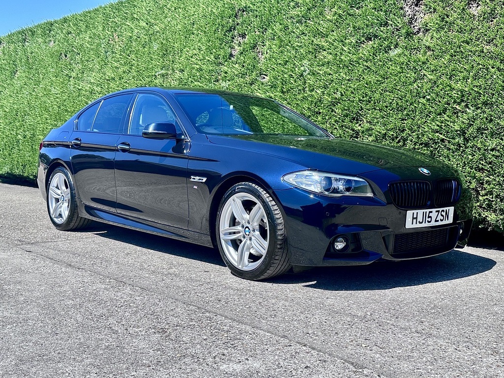 BMW 5 Series 3.0 535D M Sport Saloon Euro 6 S Black