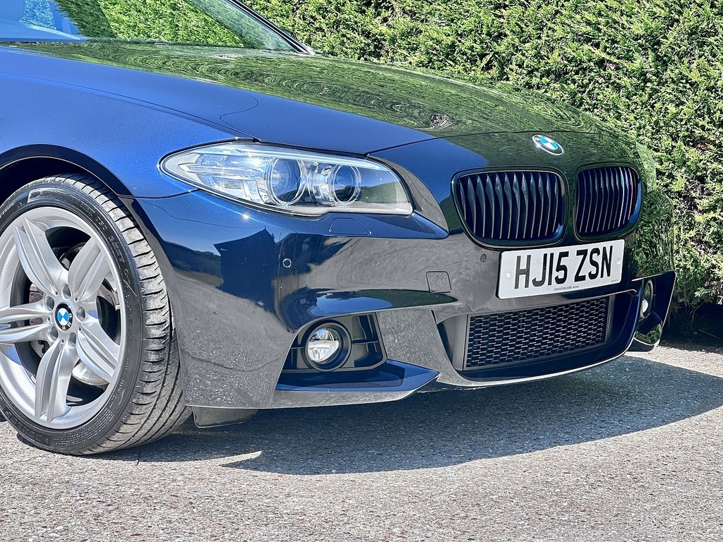 BMW 5 Series 3.0 535D M Sport Saloon Euro 6 S Black #3