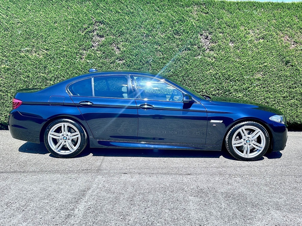 BMW 5 Series 3.0 535D M Sport Saloon Euro 6 S Black #4