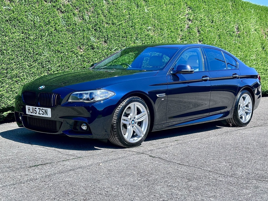 BMW 5 Series 3.0 535D M Sport Saloon Euro 6 S Black #6