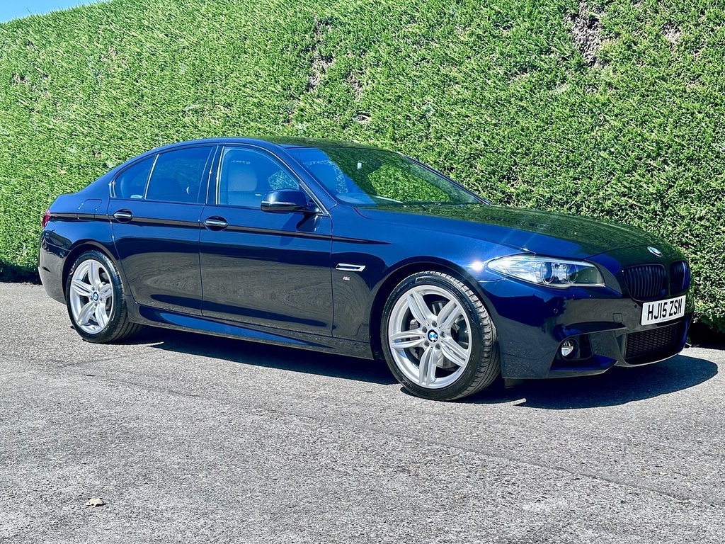 BMW 5 Series 3.0 535D M Sport Saloon Euro 6 S Black #2