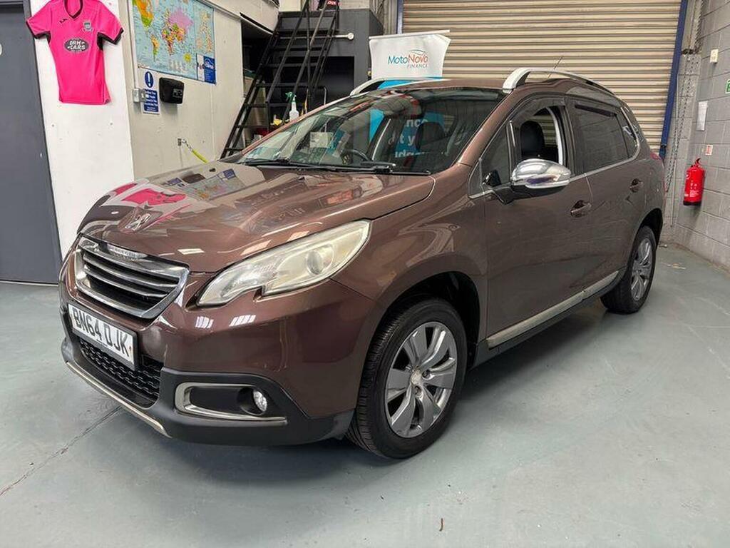 Peugeot 2008 Suv 1.6 E-hdi Allure Egc Euro 5 Ss 201464 BN64DJK Brown #4