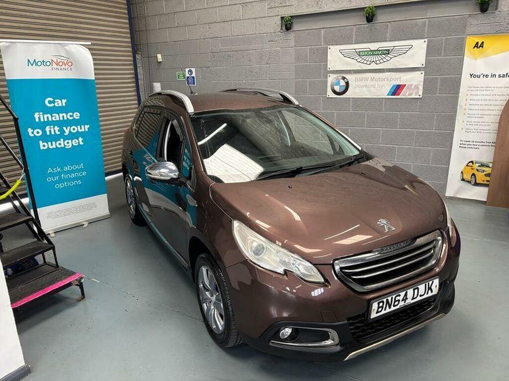 Peugeot 2008 Suv 1.6 E-hdi Allure Egc Euro 5 Ss 201464 BN64DJK Brown #2