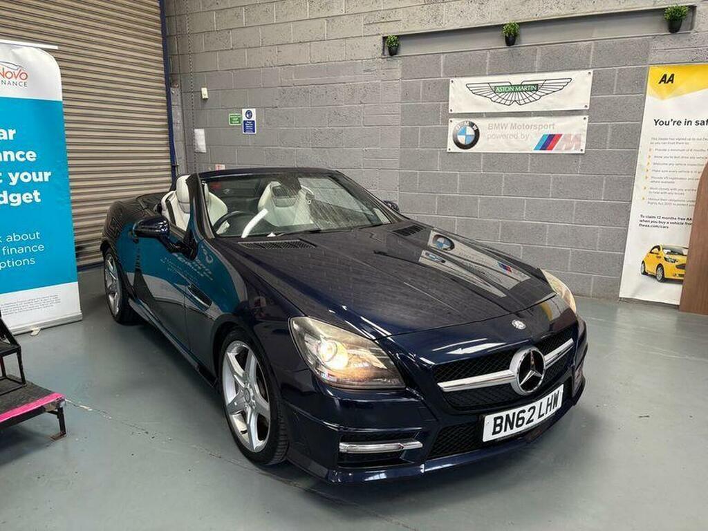Mercedes-Benz SLK Convertible 2.1 Slk250 Cdi Blueefficiency Amg Spor Blue