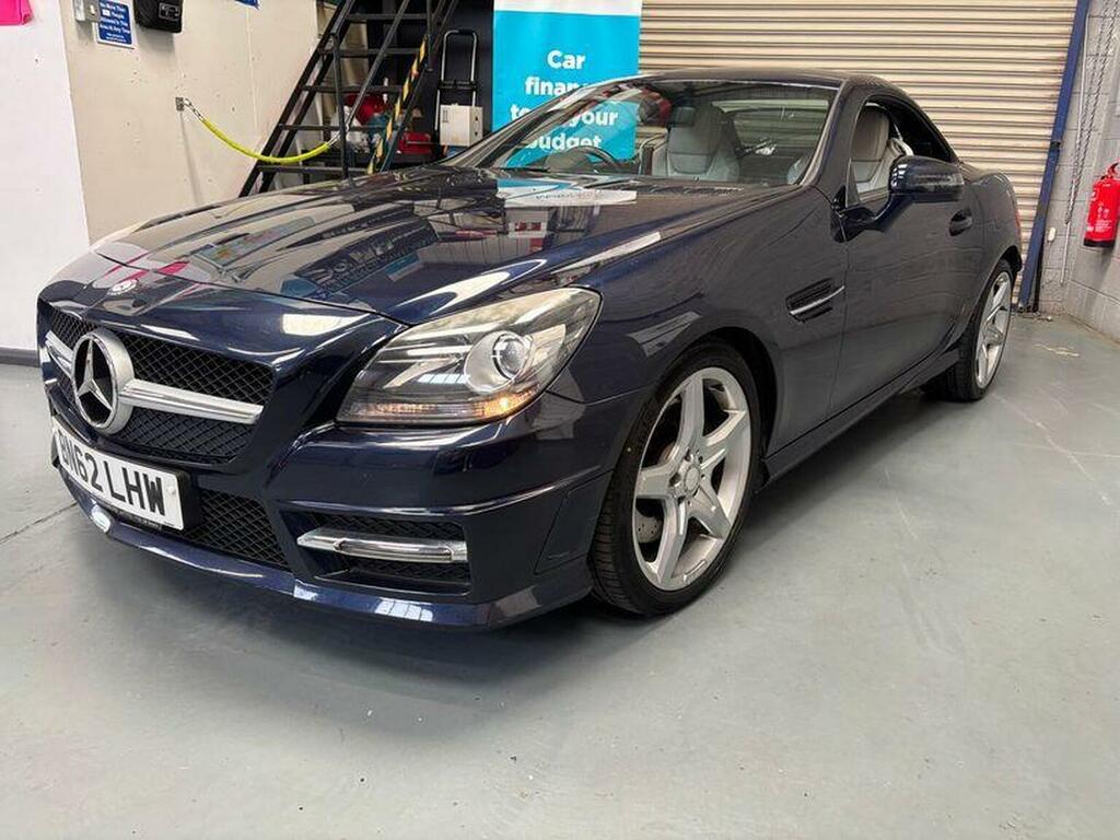 Mercedes-Benz SLK Convertible 2.1 Slk250 Cdi Blueefficiency Amg Spor Blue #5