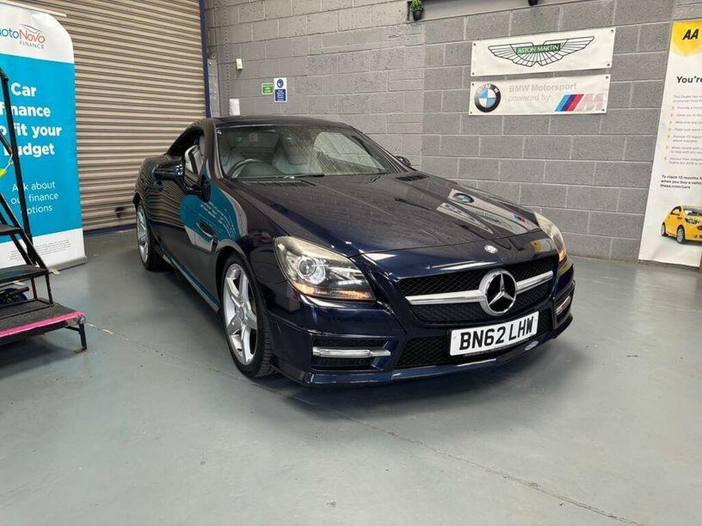 Mercedes-Benz SLK Convertible 2.1 Slk250 Cdi Blueefficiency Amg Spor Blue #3