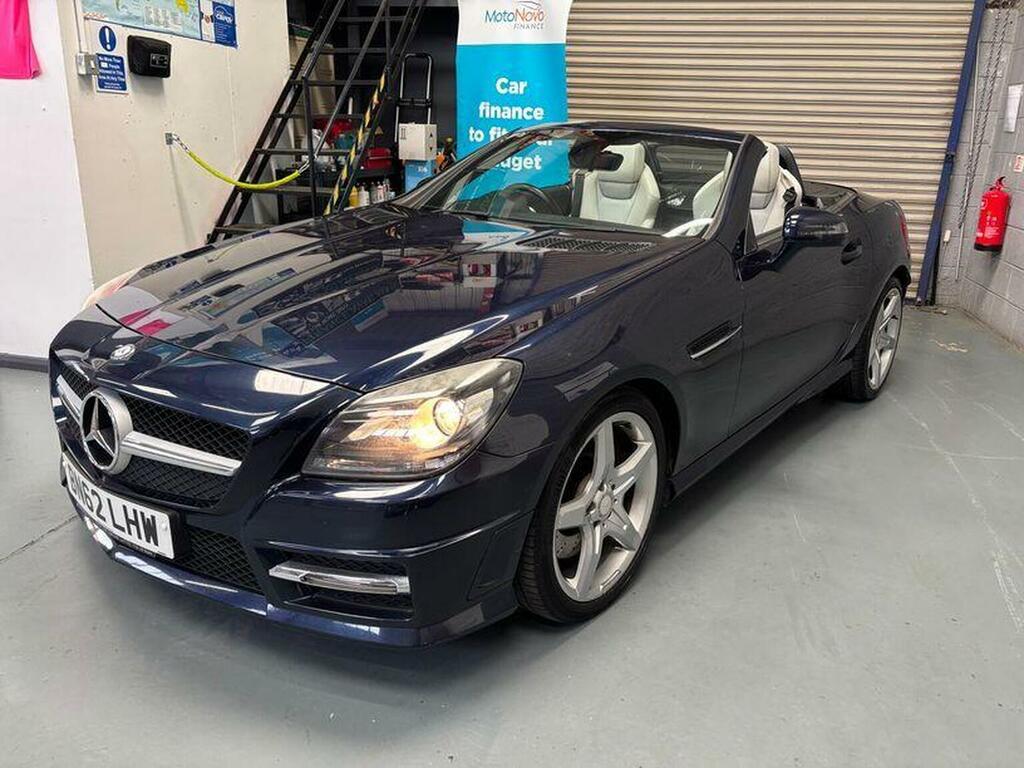 Mercedes-Benz SLK Convertible 2.1 Slk250 Cdi Blueefficiency Amg Spor Blue #2